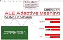 ALE Adaptive Mesh در آباکوس