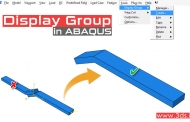 جعبه‌ابزار Display group آباکوس