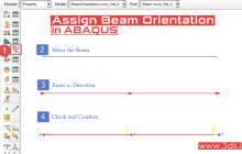 تعریف Beam orientation در آباکوس