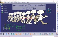 آموزش ایجاد انیمیشن قیود توسط Animate Constraint در کتیا