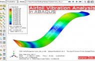 تحلیل ارتعاشات بال هواپیما در آباکوس