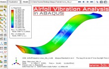 تحلیل ارتعاشات بال هواپیما در آباکوس