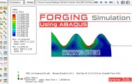شبیه‌سازی فرآیند فورج در آباکوس