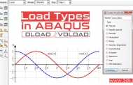 نحوه اعمال انواع بارگذاری در آباکوس | متمرکز؛ گسترده؛ چرخه‌ای و...