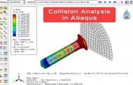 شبیه‌سازی و تحلیل برخورد (ضربه) در نرم‌افزار آباکوس