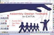 جعبه‌ابزارهای Move ، Space Analysis و Assembly Features کتیا