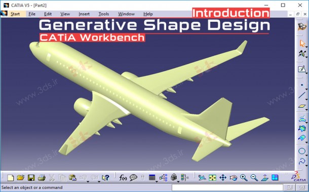معرفی محیط Generative Shape Design کتیا - UMEC.IR
