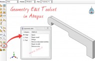 جعبه‌ابزار Geometry Edit آباکوس