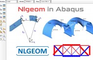 NLGEOM در آباکوس چیست؟