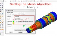 تنظیمات الگوریتم مش‌بندی در آباکوس