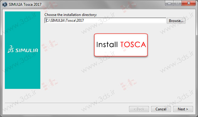نصب نرم‌افزار Tosca 2017