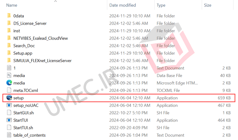 فایل setup نصب آباکوس 2025